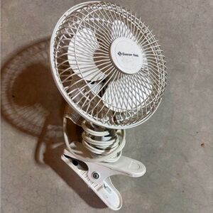 Small clip on fan